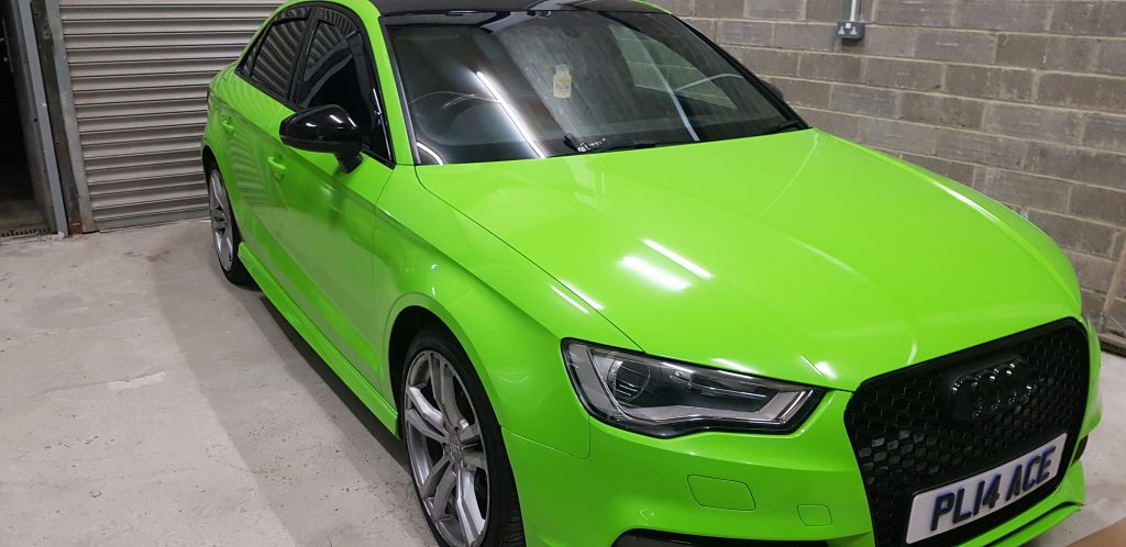 Audi S3 wrapped
