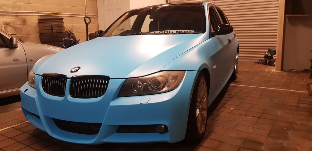 BMW 3 Series wrapped