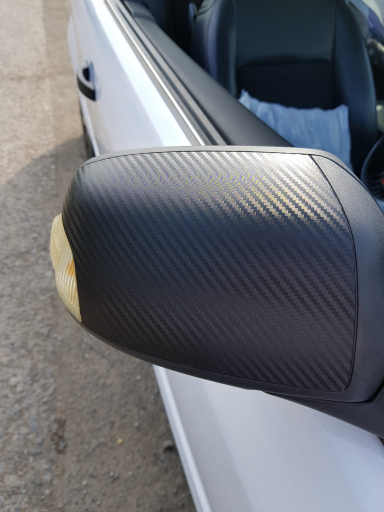 Ford Focus Convertible wing mirror wrap