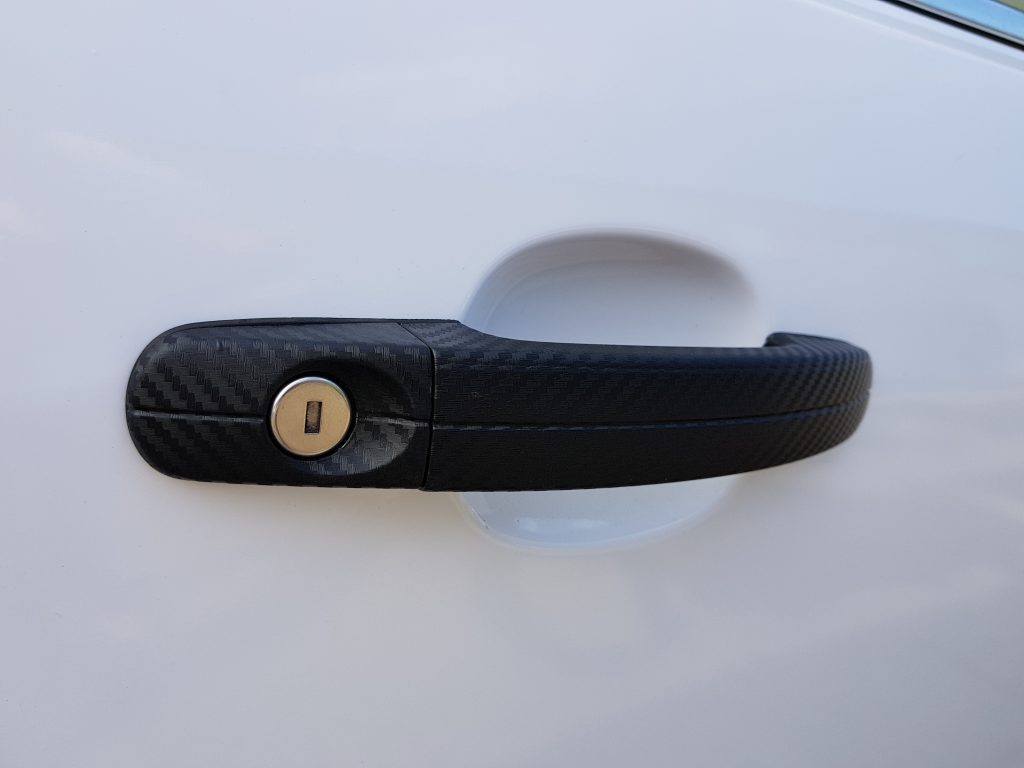 Ford Focus Convertible wrapped door handle wrap
