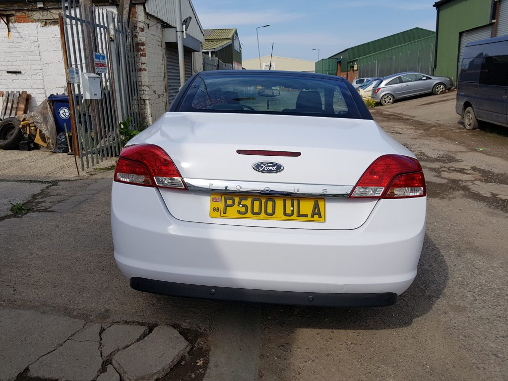 Ford Focus Convertible wrapped