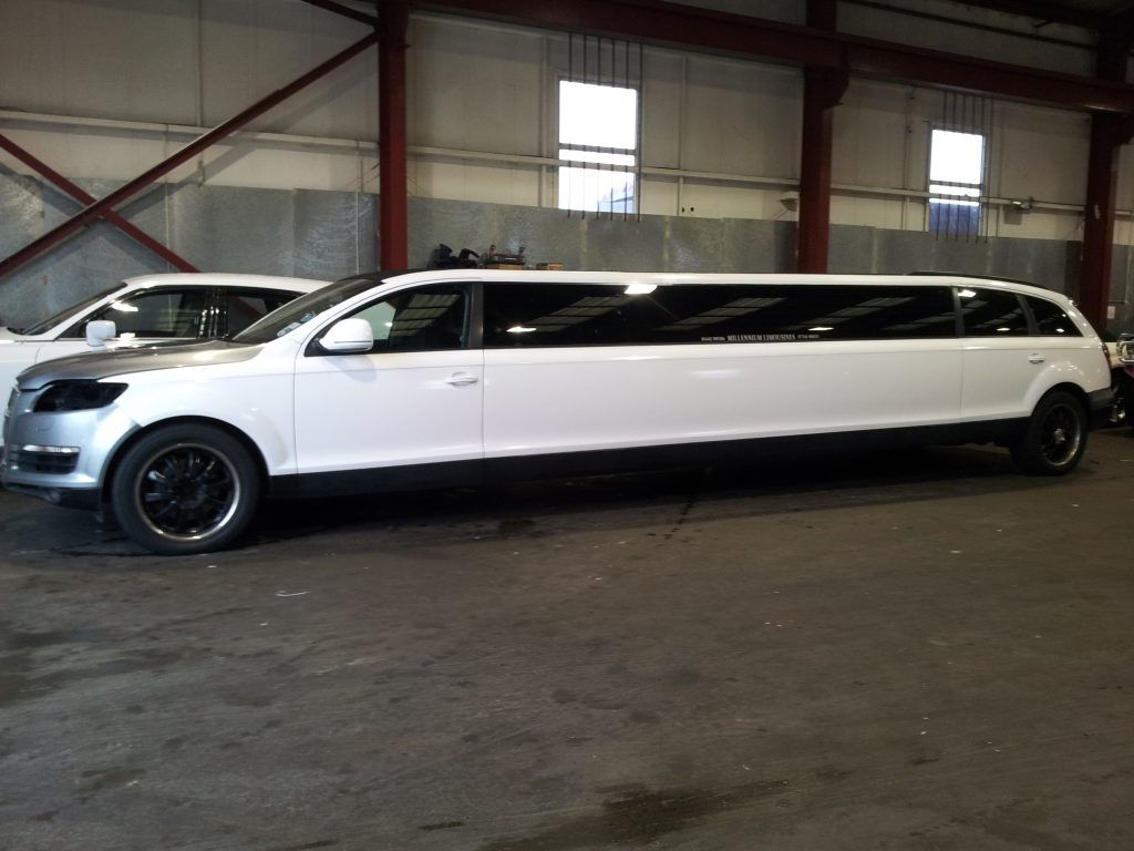 Audi Q8 Limo after