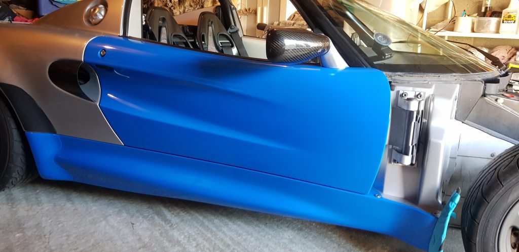 Lotus Elise door wrapped